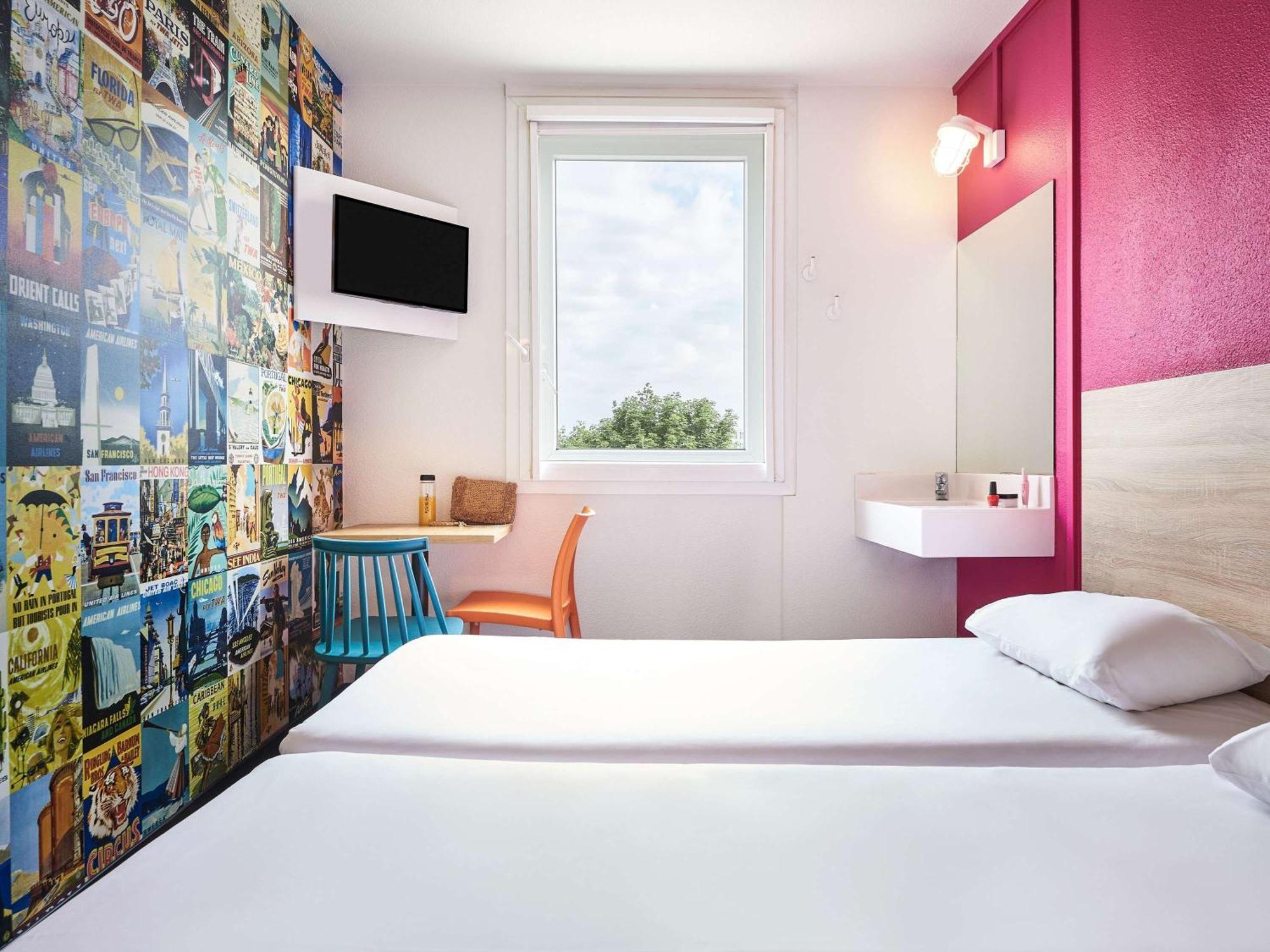 hotelF1 Saint Witz A1 Hôtel Rénové Exterior foto